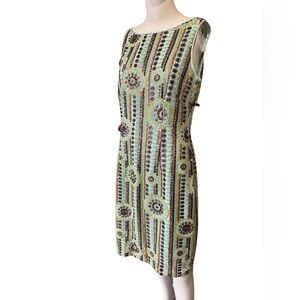 Tahari sequin dress